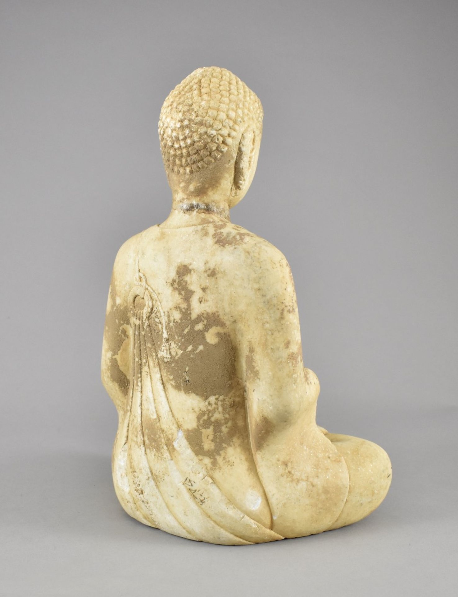 Sitzender Buddha. - Bild 2 aus 2