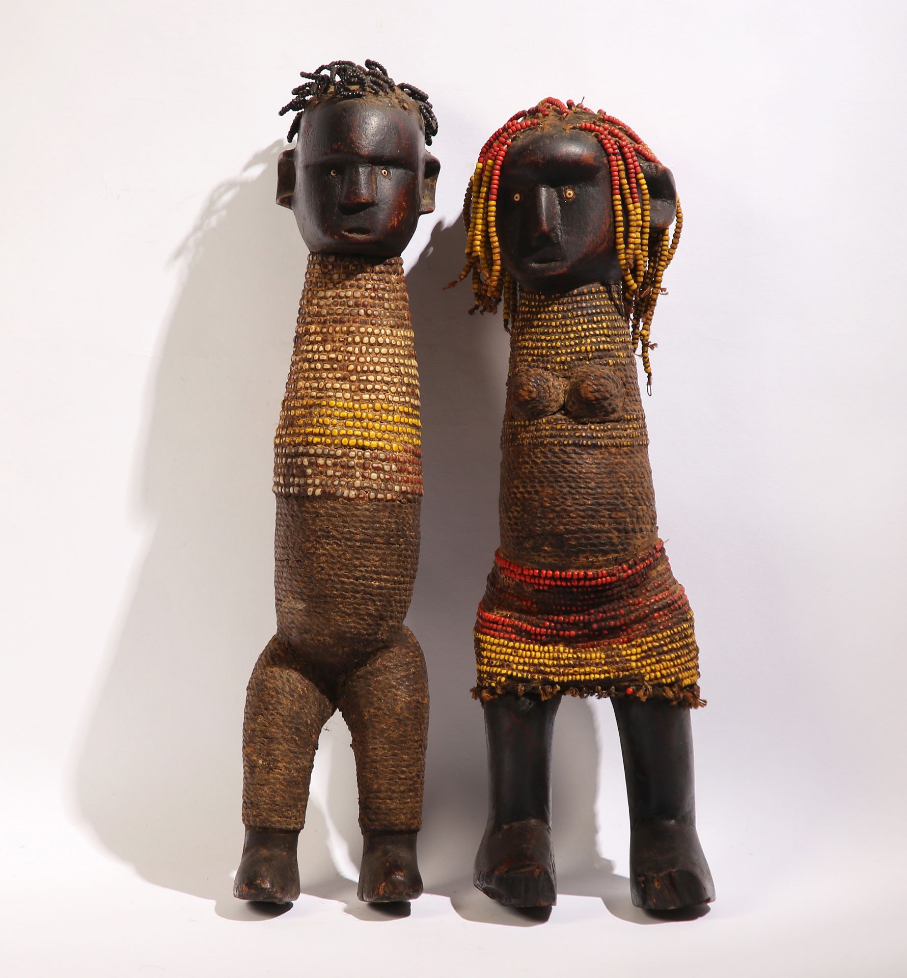 Puppenpaar der Bagara, - Bild 2 aus 2