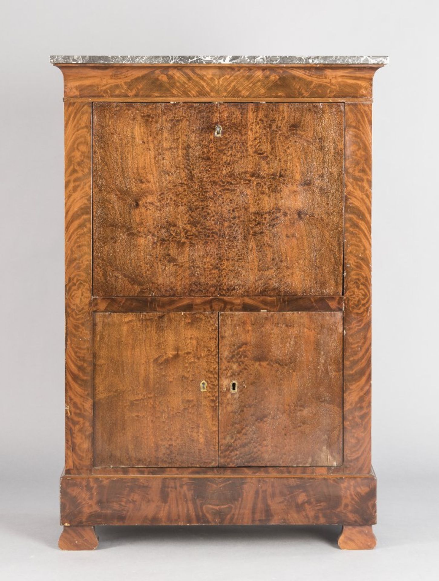 Biedermeier-Schreibschrank. - Bild 2 aus 2