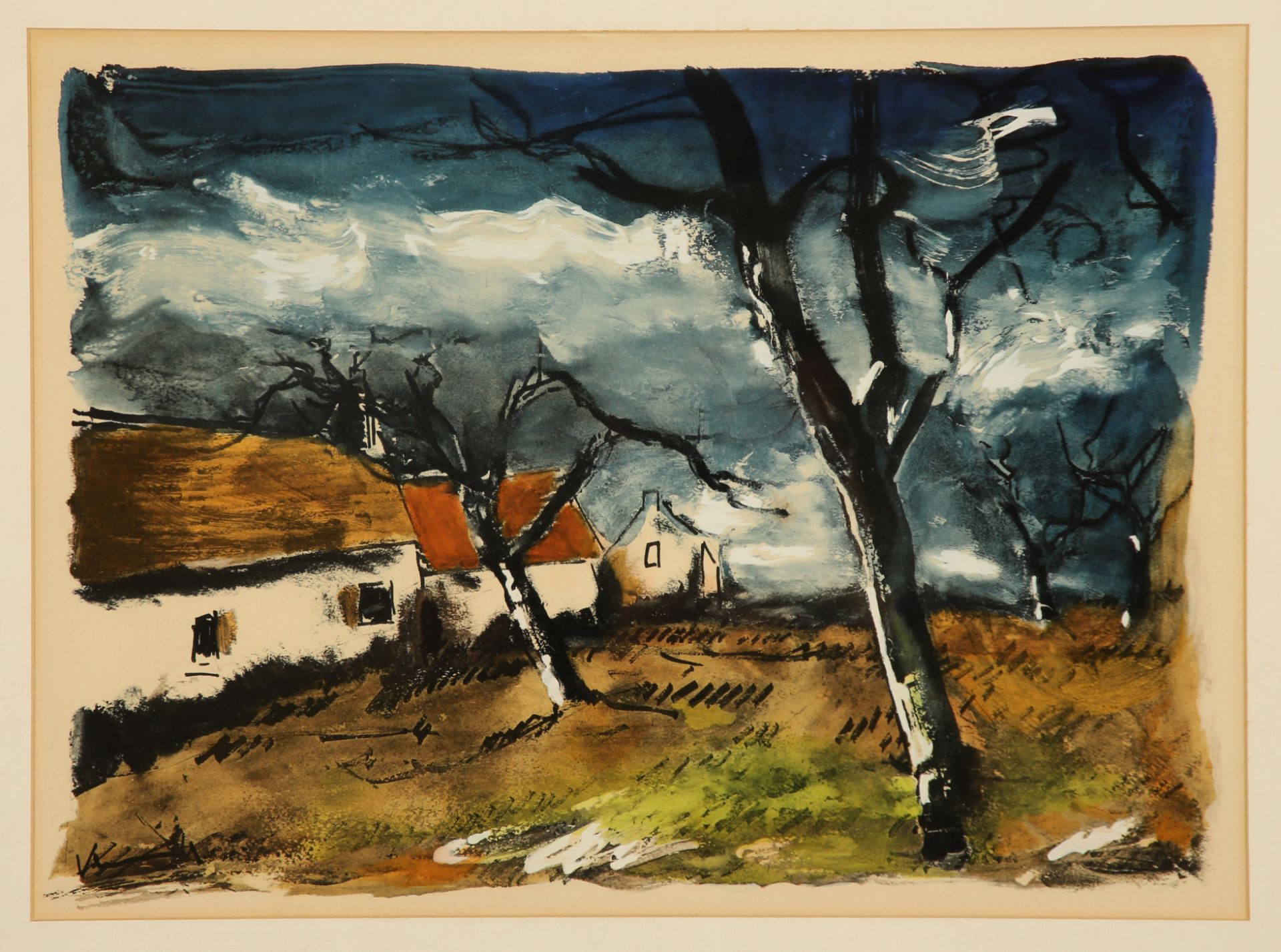 Maurice de Vlaminck. 1876 Paris - 1958 Rueil-la-Gadelière.