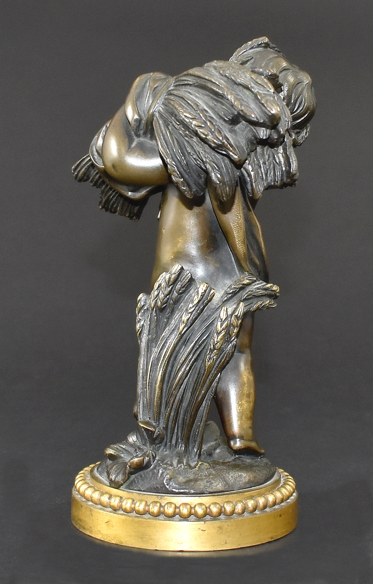 Putto mit Ährengarbe. - Image 4 of 5