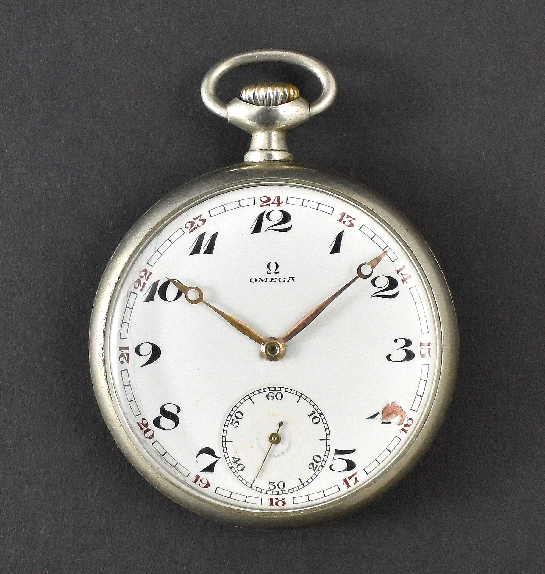 Omega-Taschenuhr. - Image 2 of 2