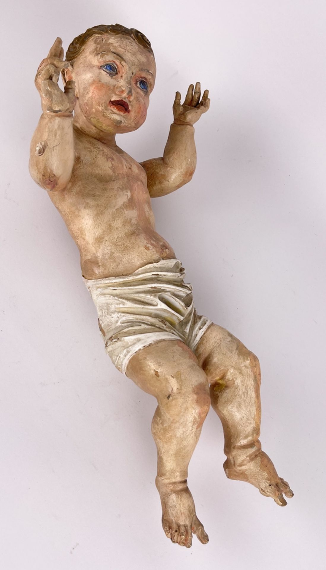 Renaissance Skulptur "Liegendes Jesuskind" - Bild 2 aus 20