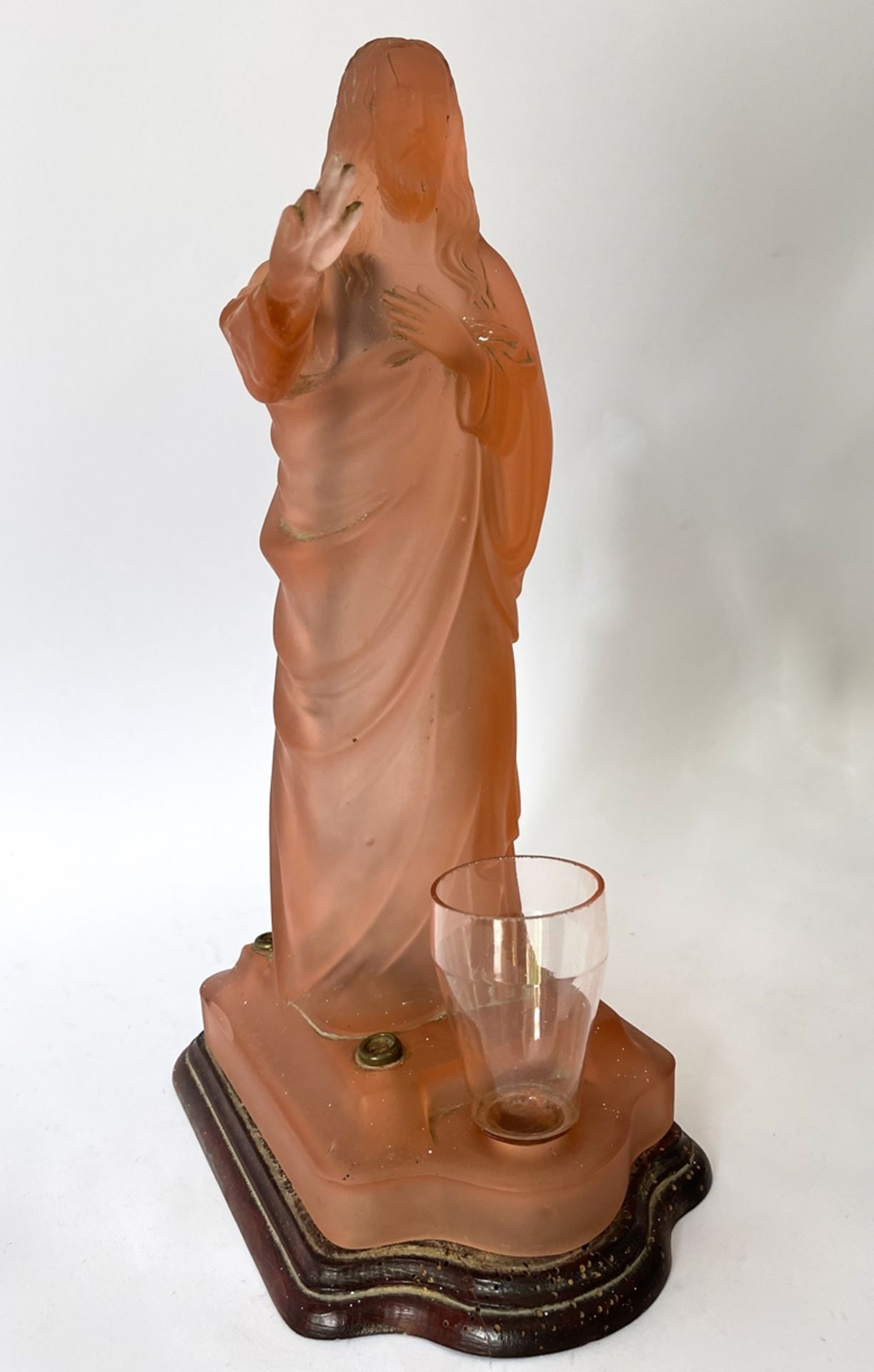 Rarität-Jesus aus Glas mit Spieluhr und Automat - Image 4 of 8