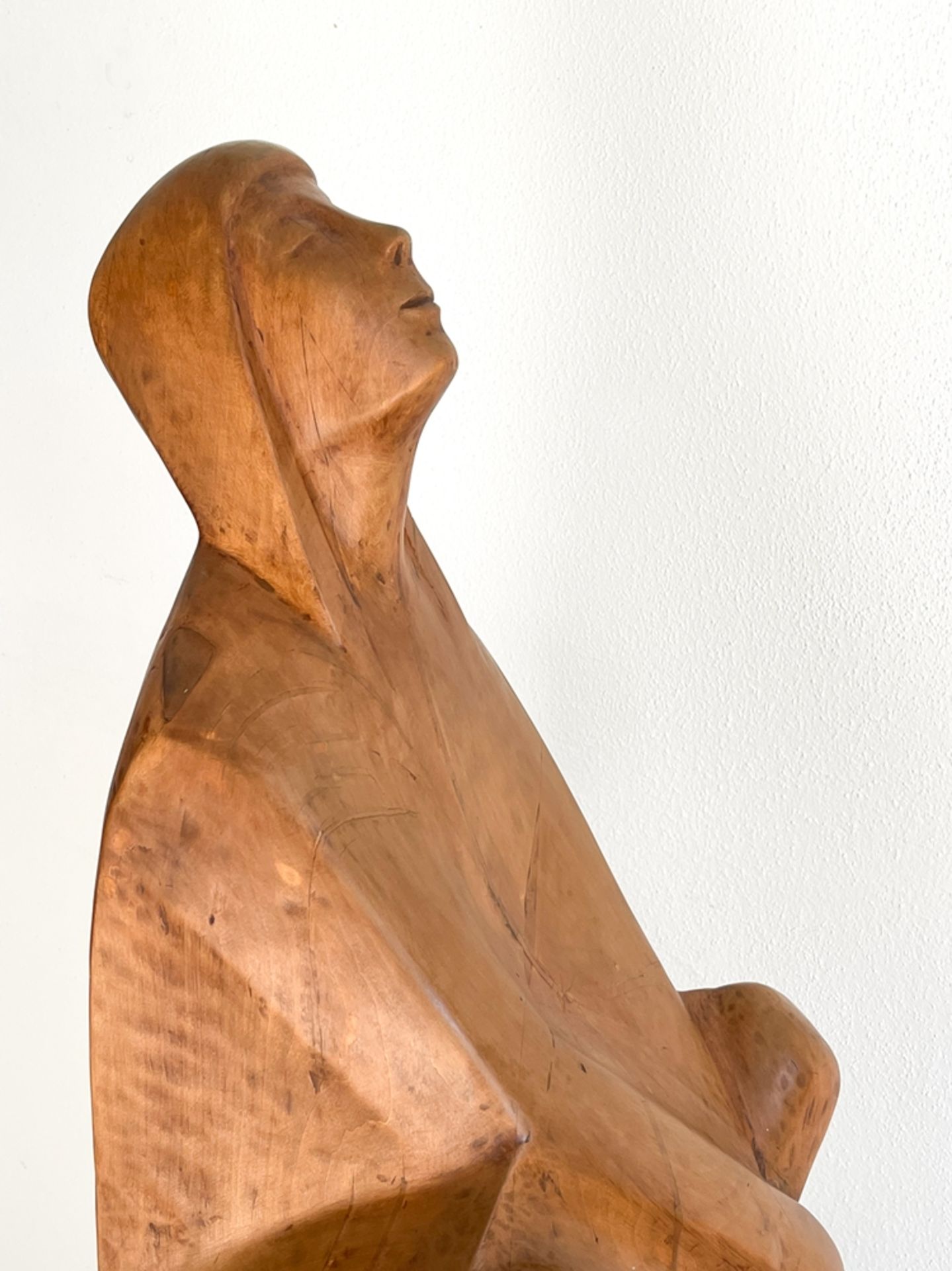 Art Deco Jugendstil Skulptur auf Sokel "Meditierende Frau" - Image 22 of 22