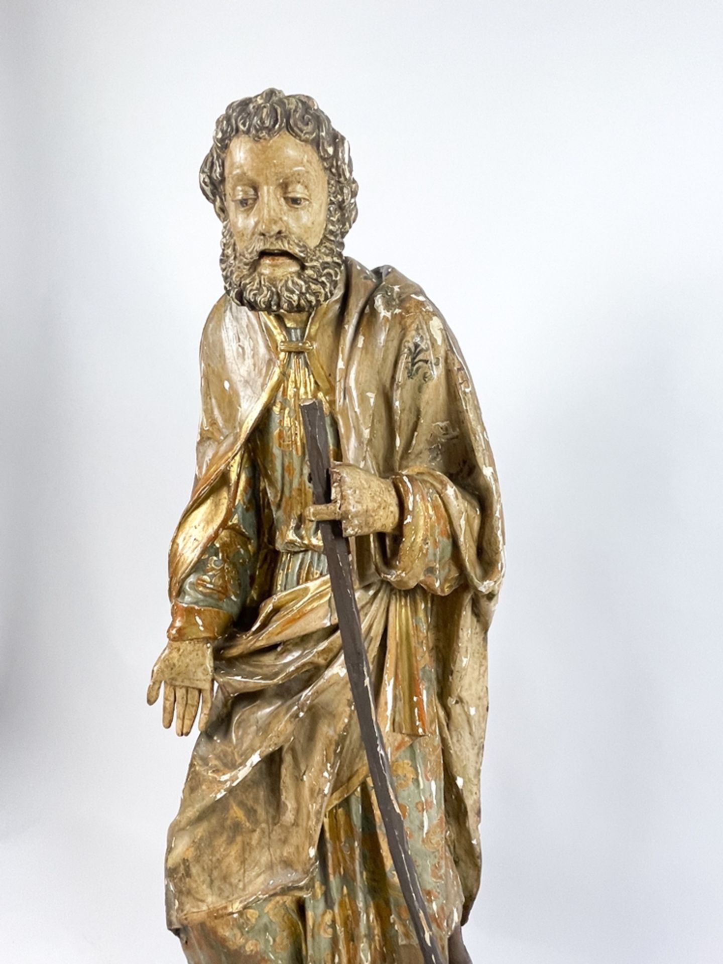 Große Barocke Figur "Heiliger Josef" - Image 4 of 8