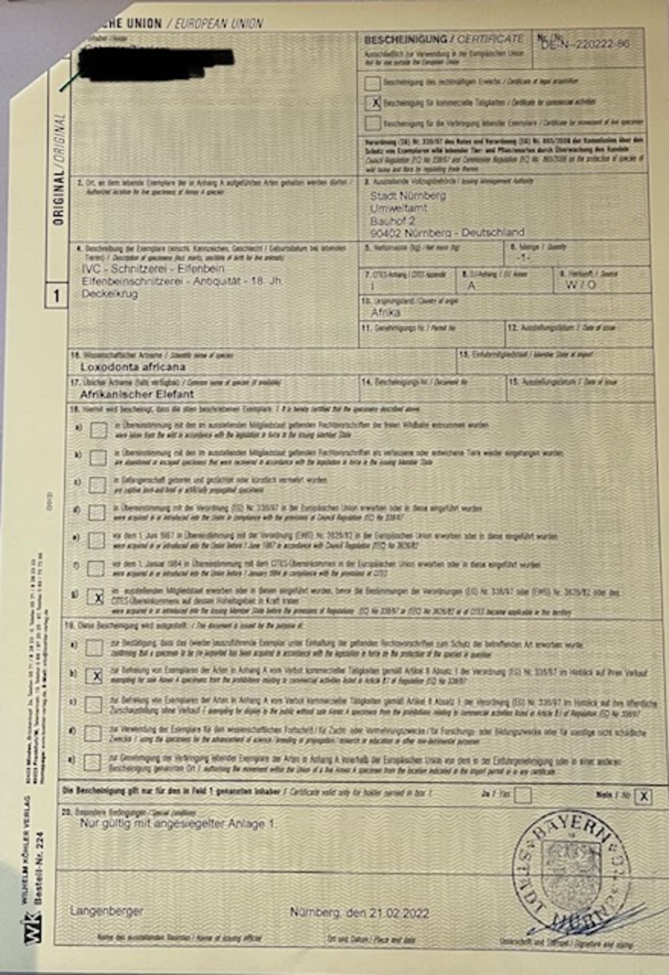 Feinst geschnitzter barocker Elfenbein Deckelkrug  - Bild 18 aus 18