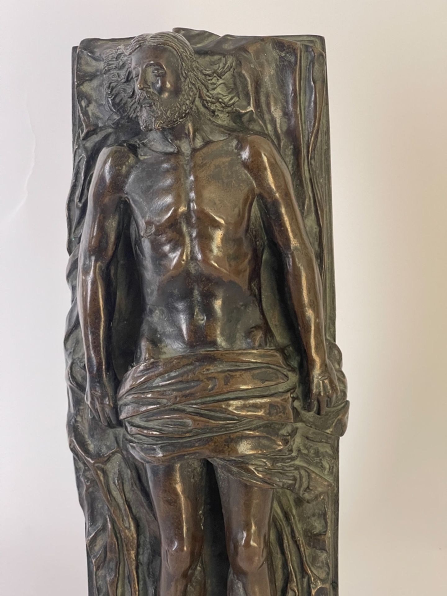 Grablegungschristus Bronze - Bild 3 aus 14