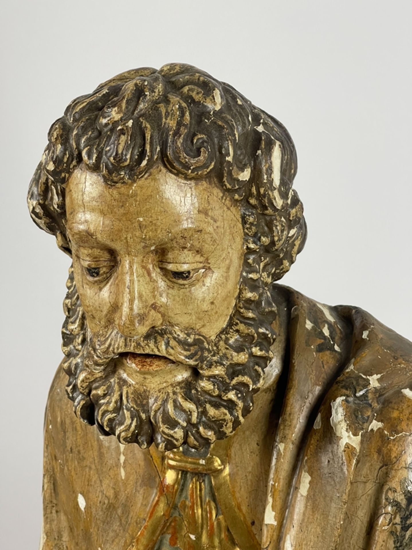 Große Barocke Figur "Heiliger Josef" - Bild 5 aus 8