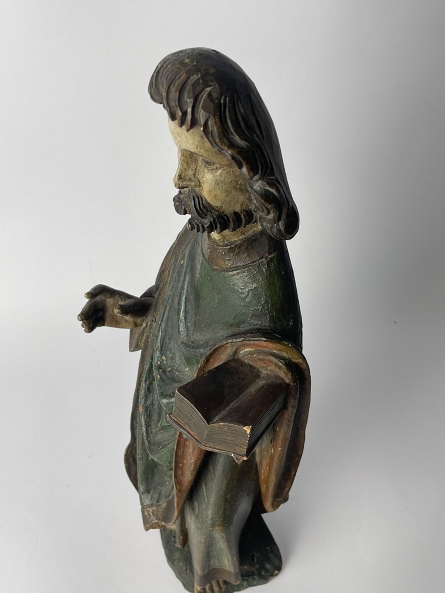 Original Gotische Figur Heiliger Johannes - Image 7 of 10