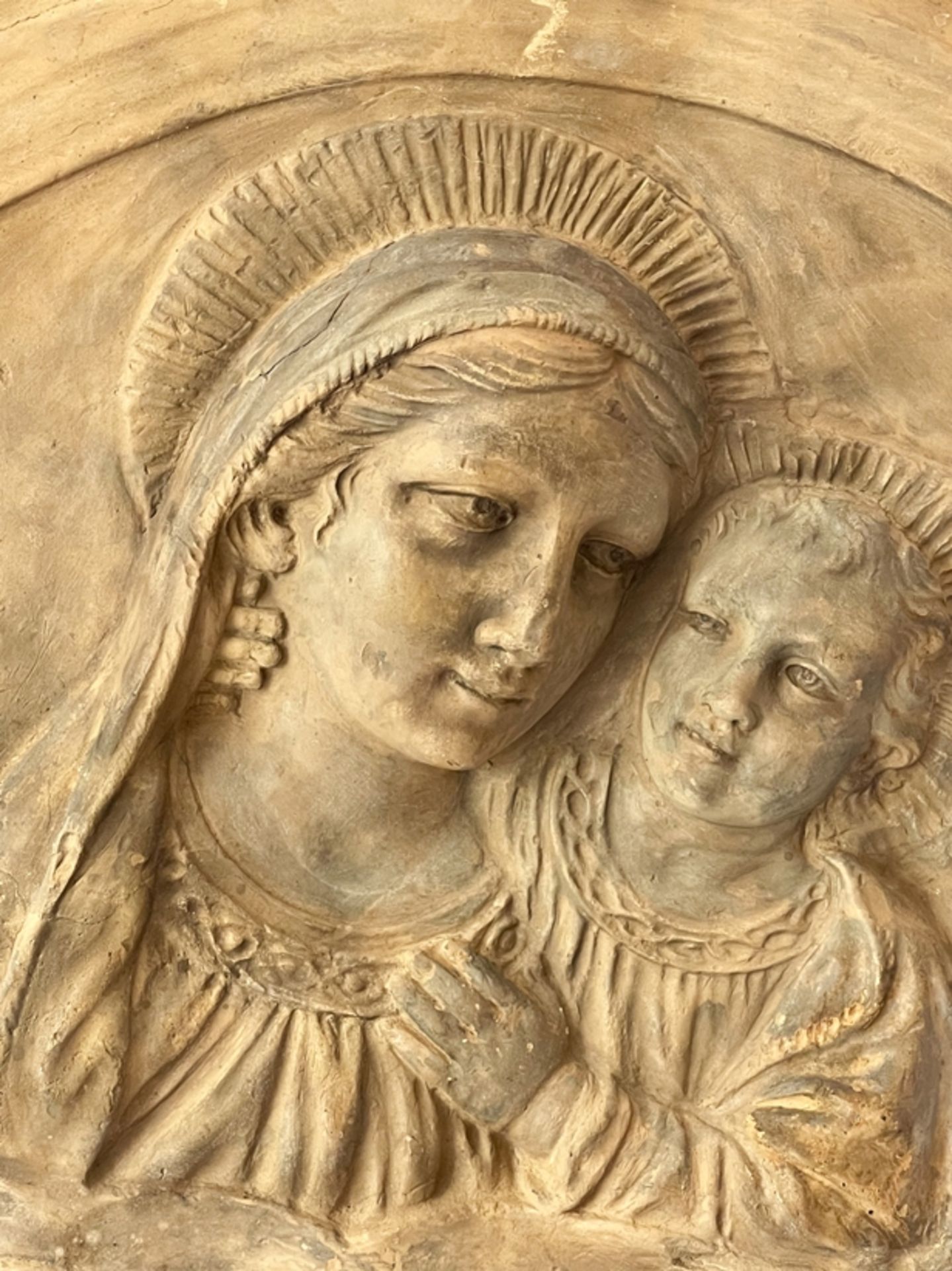 Reliefbild "Madonna mit Kind" - Image 2 of 3