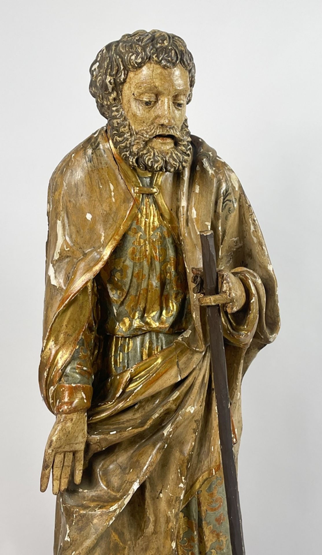 Große Barocke Figur "Heiliger Josef" - Image 3 of 8