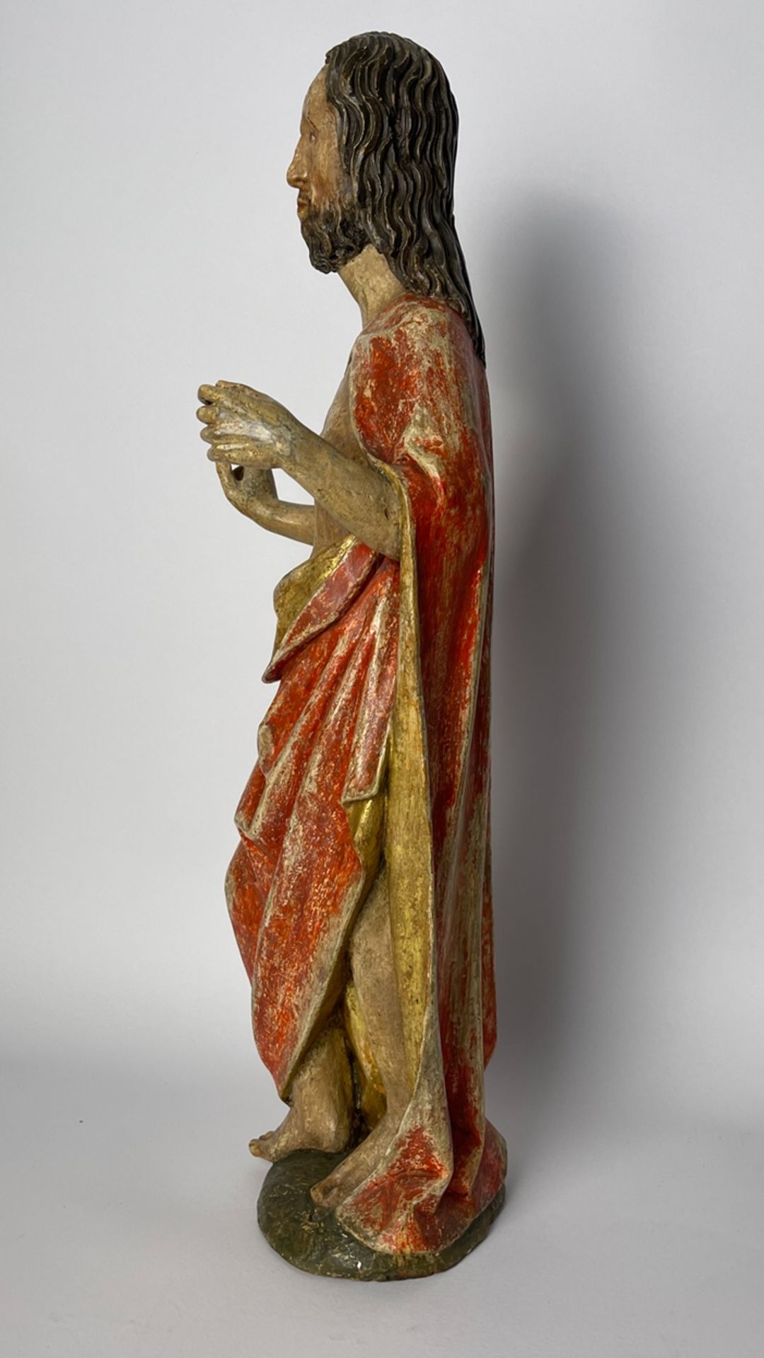 Original stehende gotische Jesus Figur - Image 4 of 10