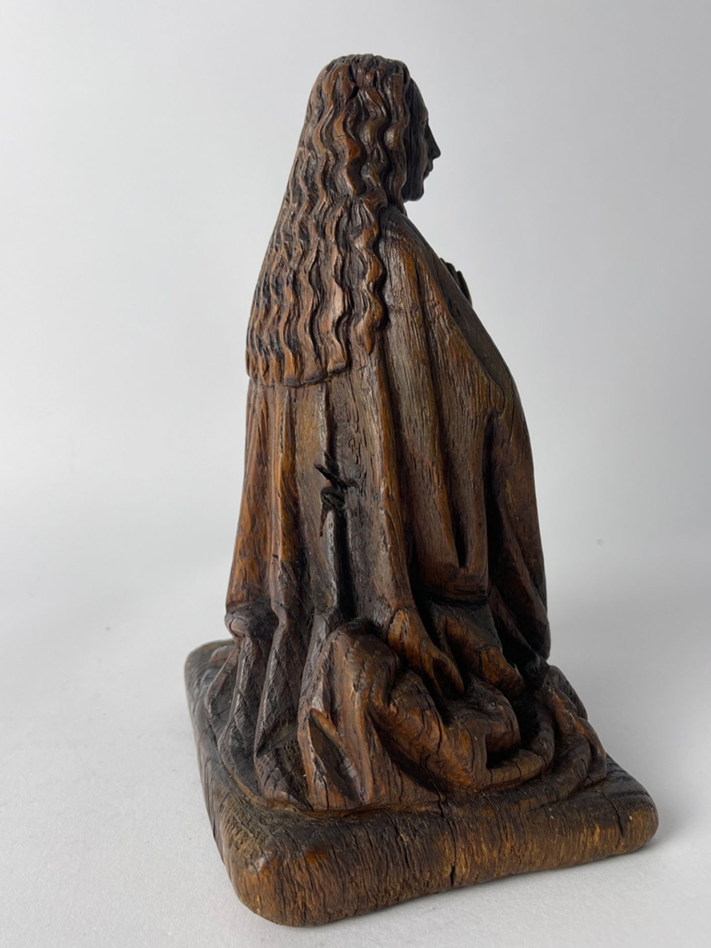 Gotische Figur Betende Maria - Image 5 of 8