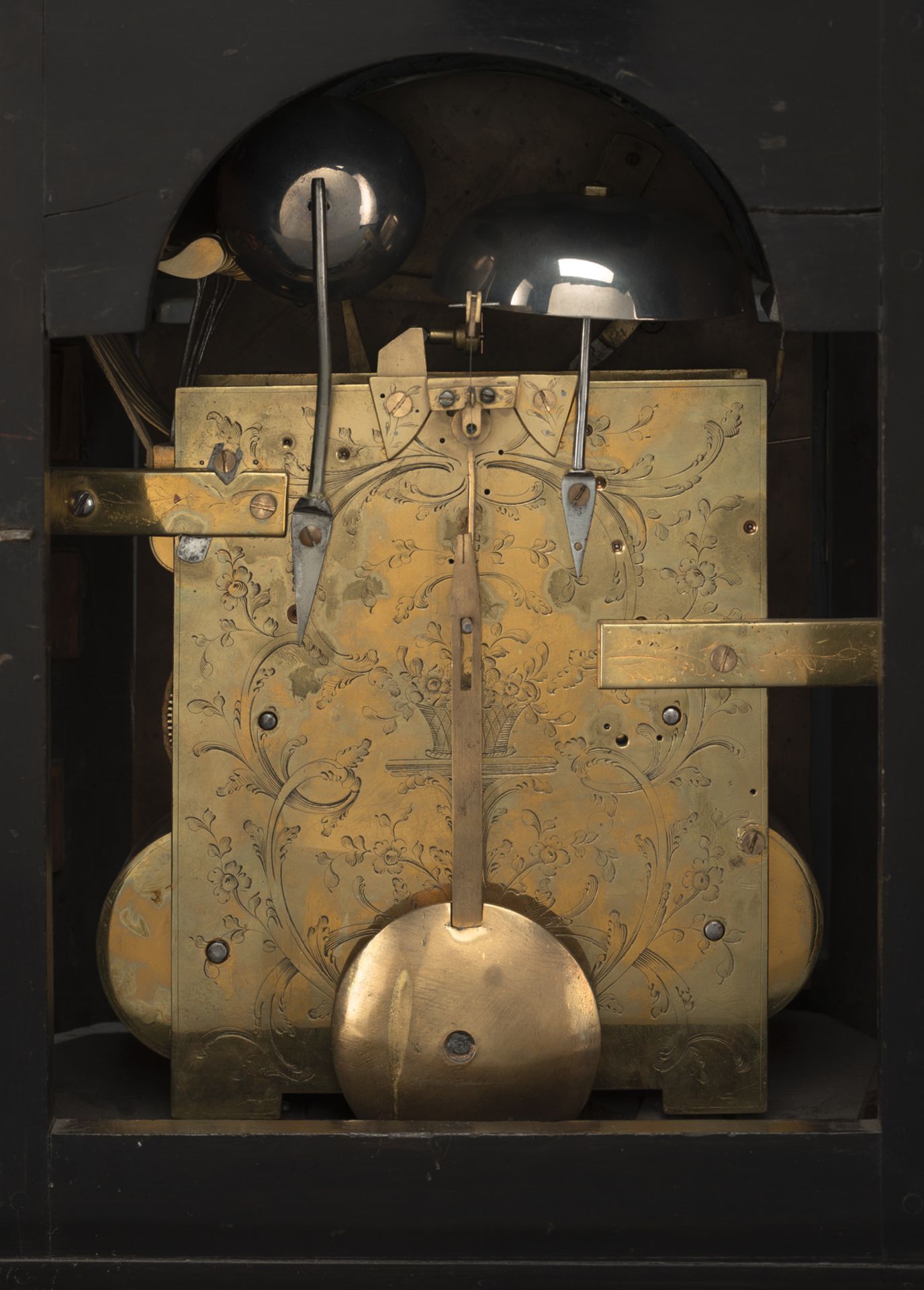 Außergewöhnliche Bracket Clock mit Carillon und Viertelstundenschlag - Bild 5 aus 6