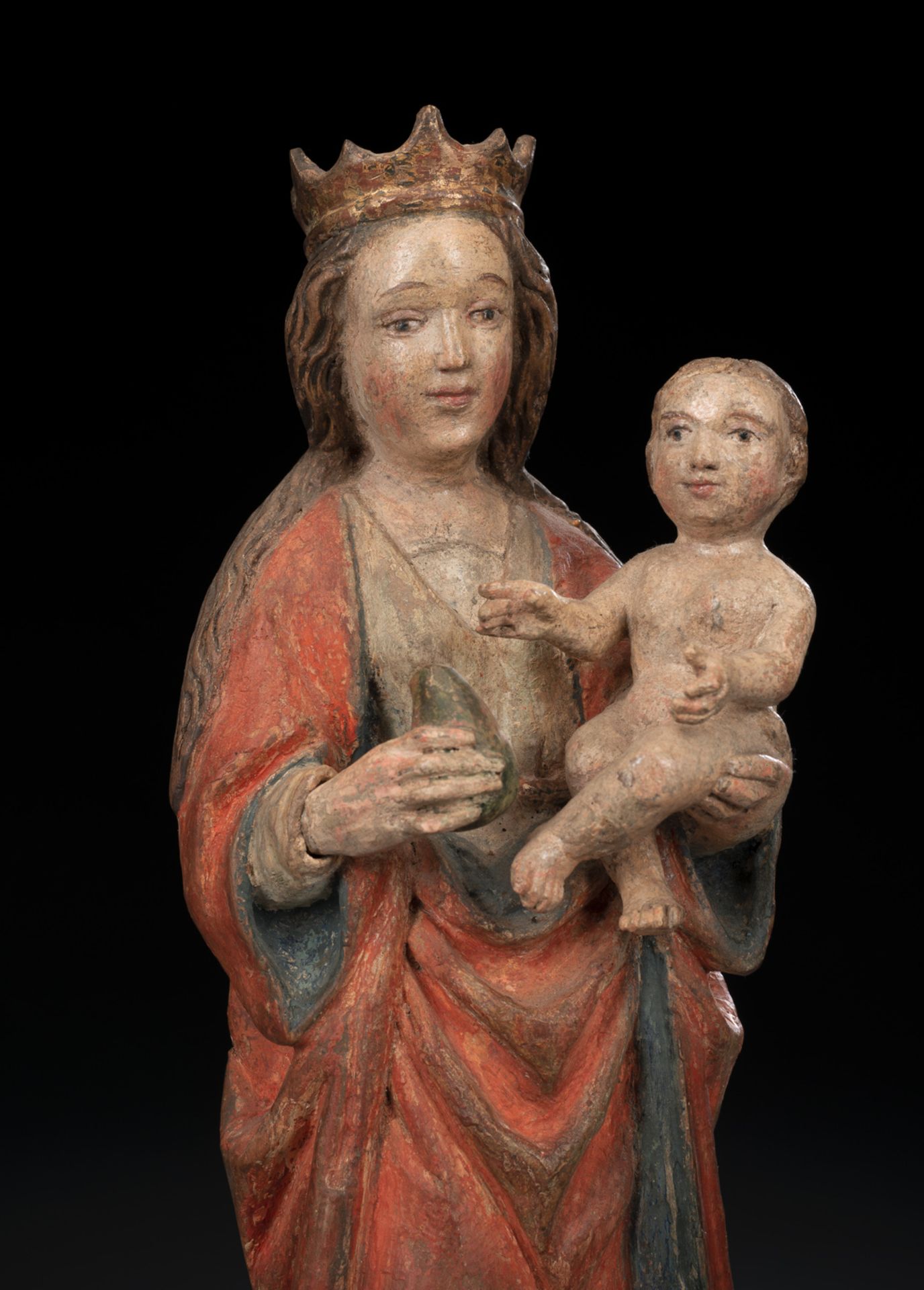 VIRGIN AND CHILD - Image 5 of 5