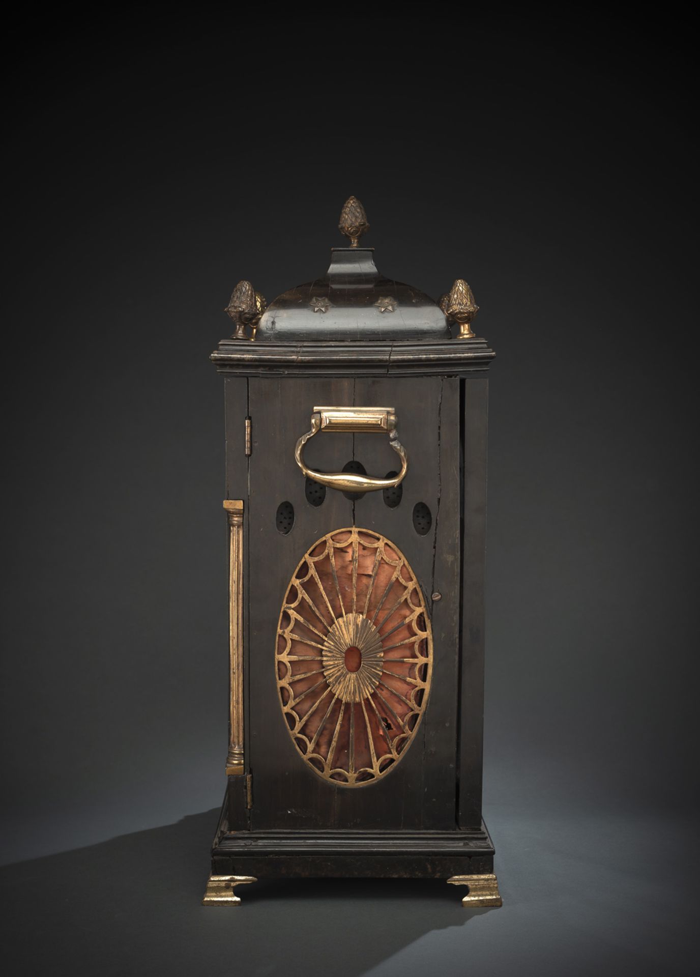 Außergewöhnliche Bracket Clock mit Carillon und Viertelstundenschlag - Bild 3 aus 6
