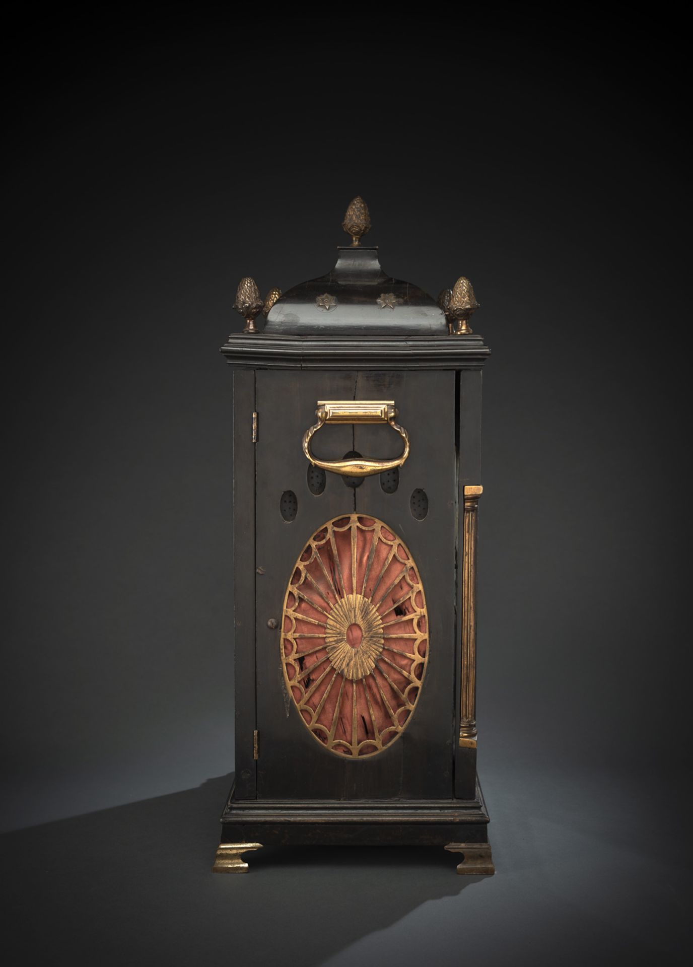 Außergewöhnliche Bracket Clock mit Carillon und Viertelstundenschlag - Bild 6 aus 6