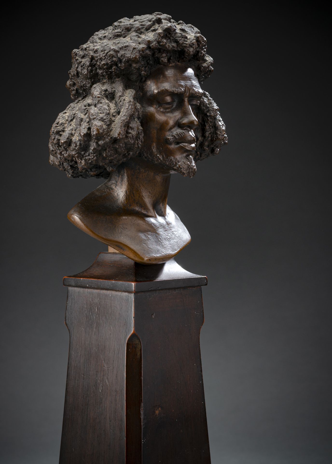 Kopf eines Abessinien-Kriegers - Bild 3 aus 4