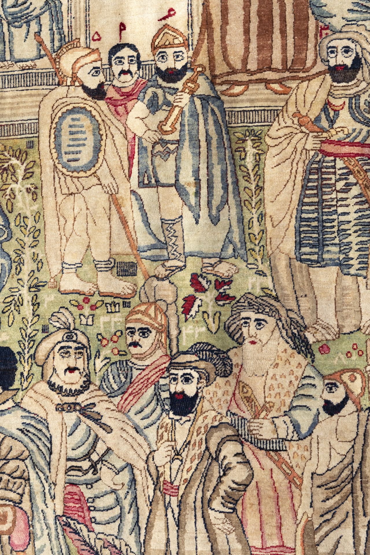 A RARE KIRMAN LAVER "MASHA'IR" LEADERS OF THE WORLD CARPET - Image 7 of 11