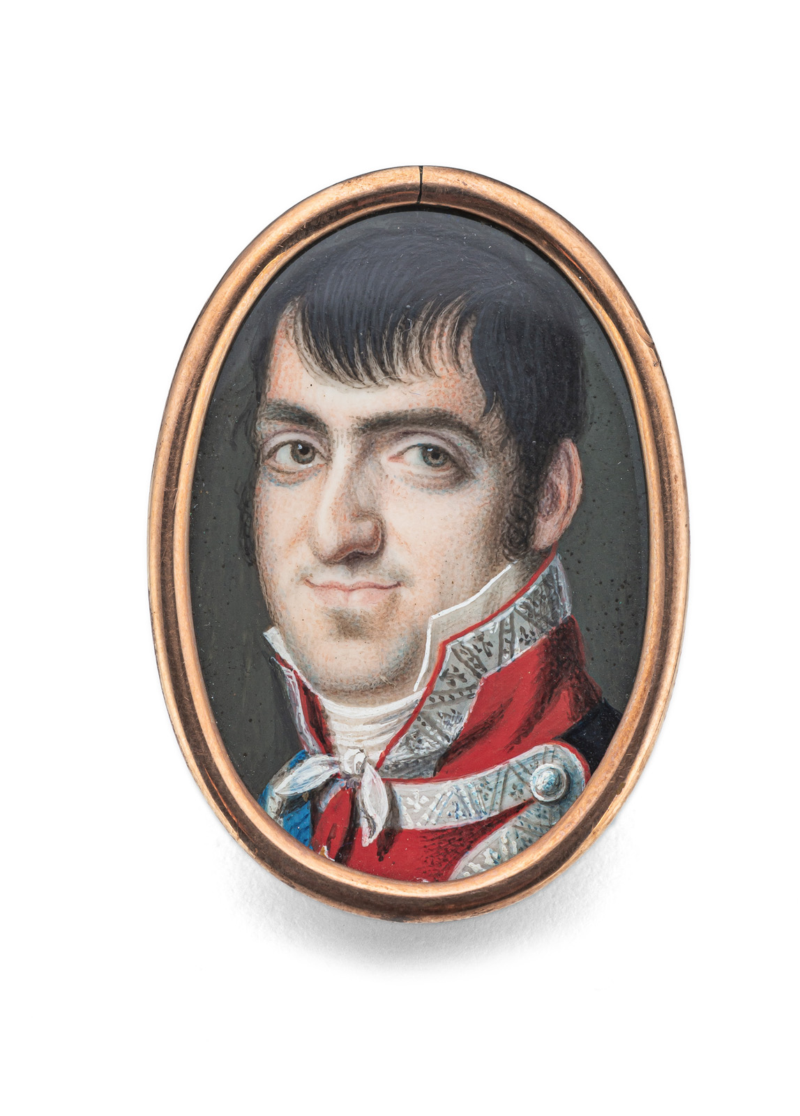 A PORTRAIT MINIATUE OF FERDINAND VII. - KING OF SPAIN - Image 3 of 5