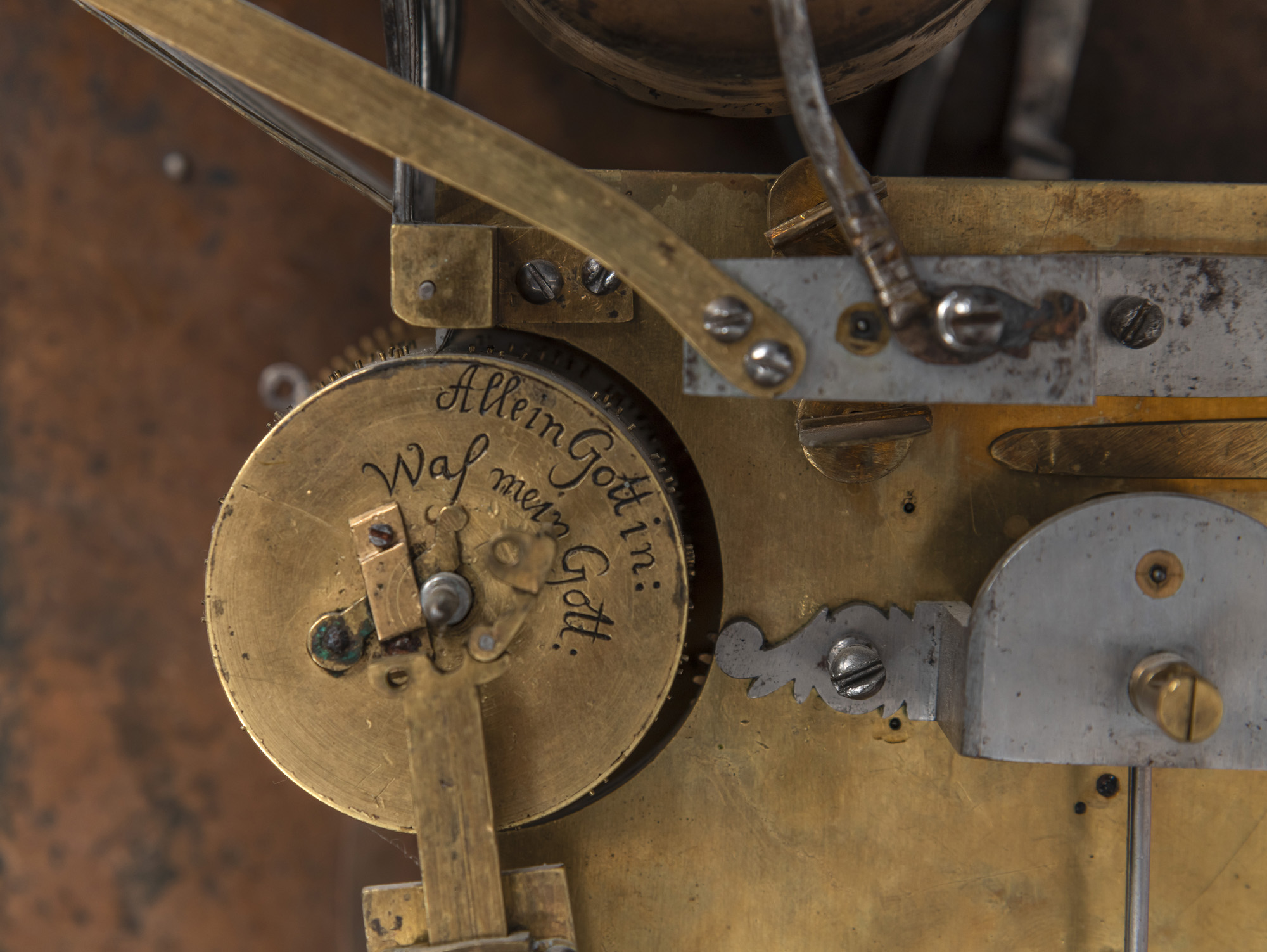 A LARGE GERMAN ROOTWOOD, PLUM, BOG OAK MARQUETRIED LONGCASE CLOCK - Image 16 of 16