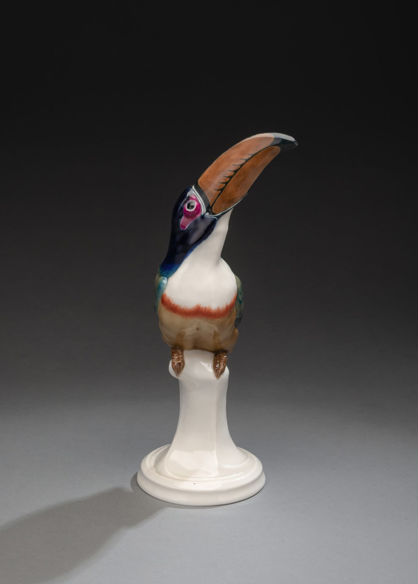 A MEISSEN FIGURE OF A TOUCAN - Image 2 of 3