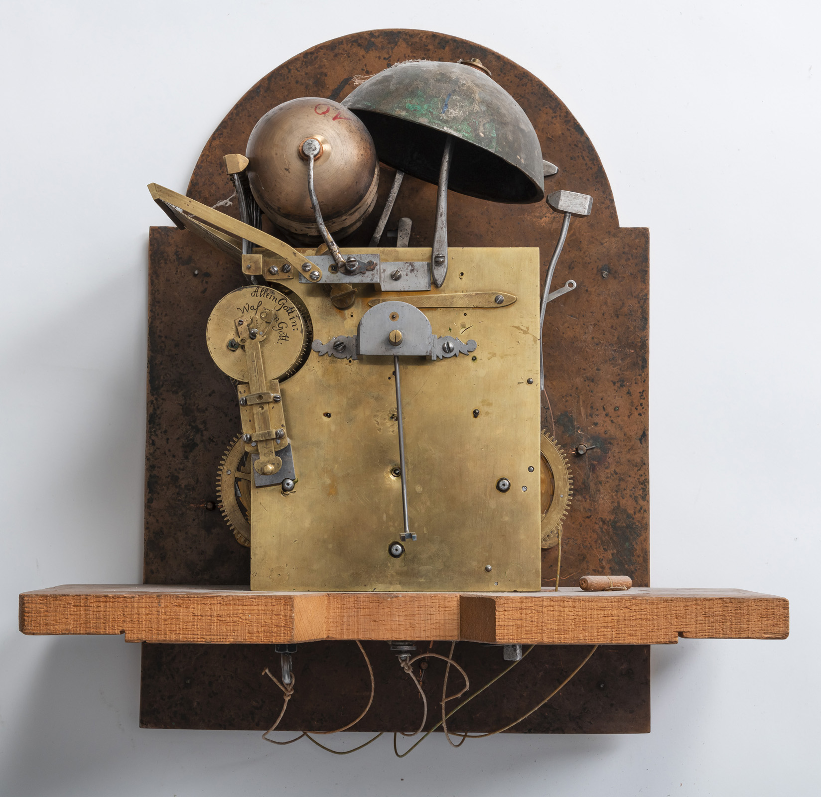 A LARGE GERMAN ROOTWOOD, PLUM, BOG OAK MARQUETRIED LONGCASE CLOCK - Image 14 of 16