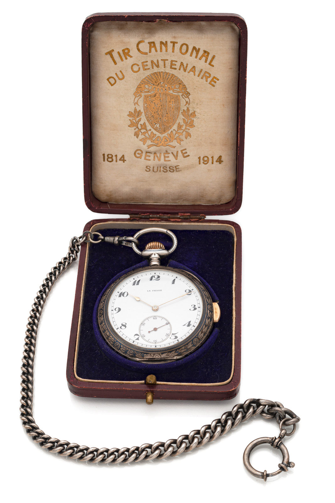 A SWISS POCKET WATCH WITH QUARTER REPETITION