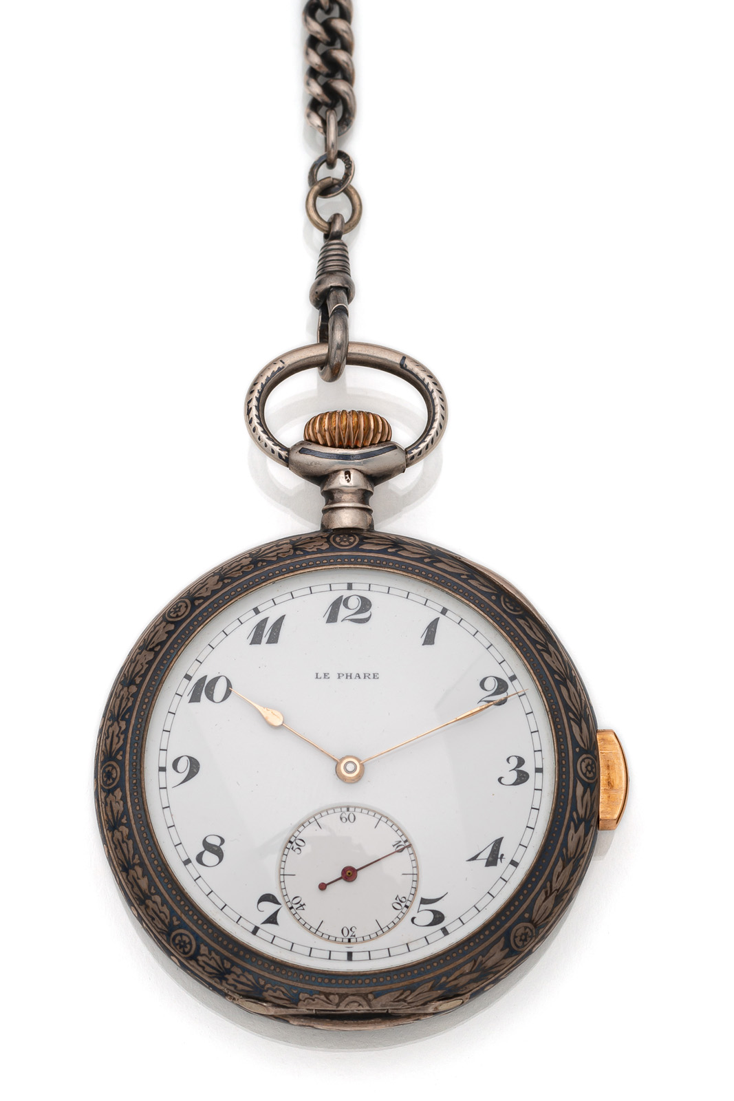 A SWISS POCKET WATCH WITH QUARTER REPETITION - Image 2 of 5