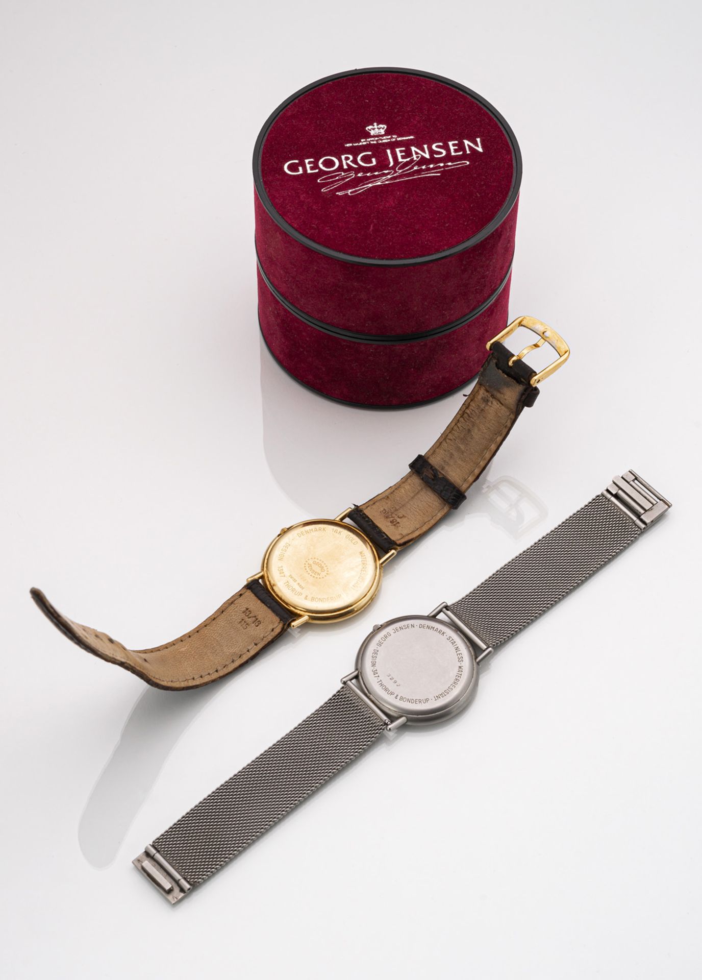 TWO GEORG JENSEN WRIST WATCHES - Image 2 of 2