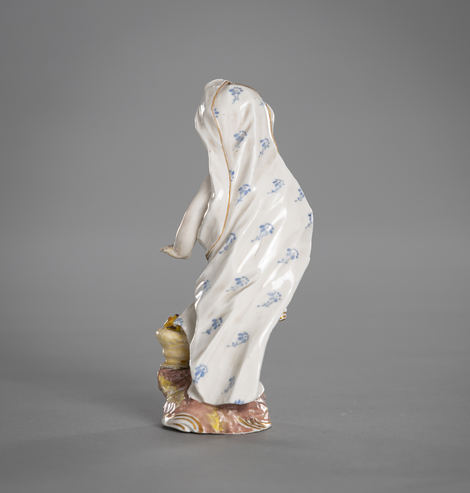 A FIGURINE OF A PUTTO DEPICTING THE WINTER - Image 3 of 4