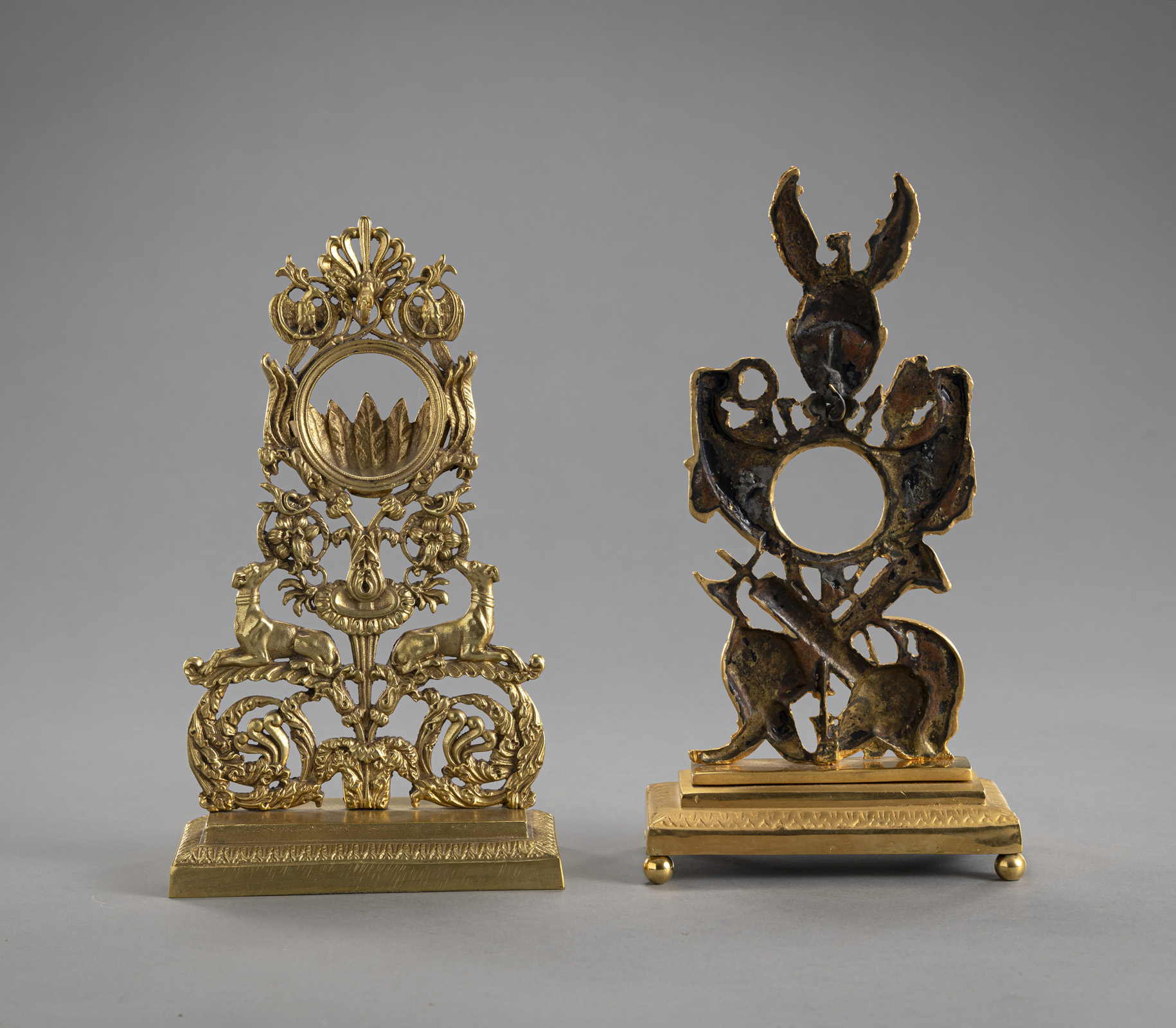 TWO POCKET WATCH STANDS - Image 4 of 5
