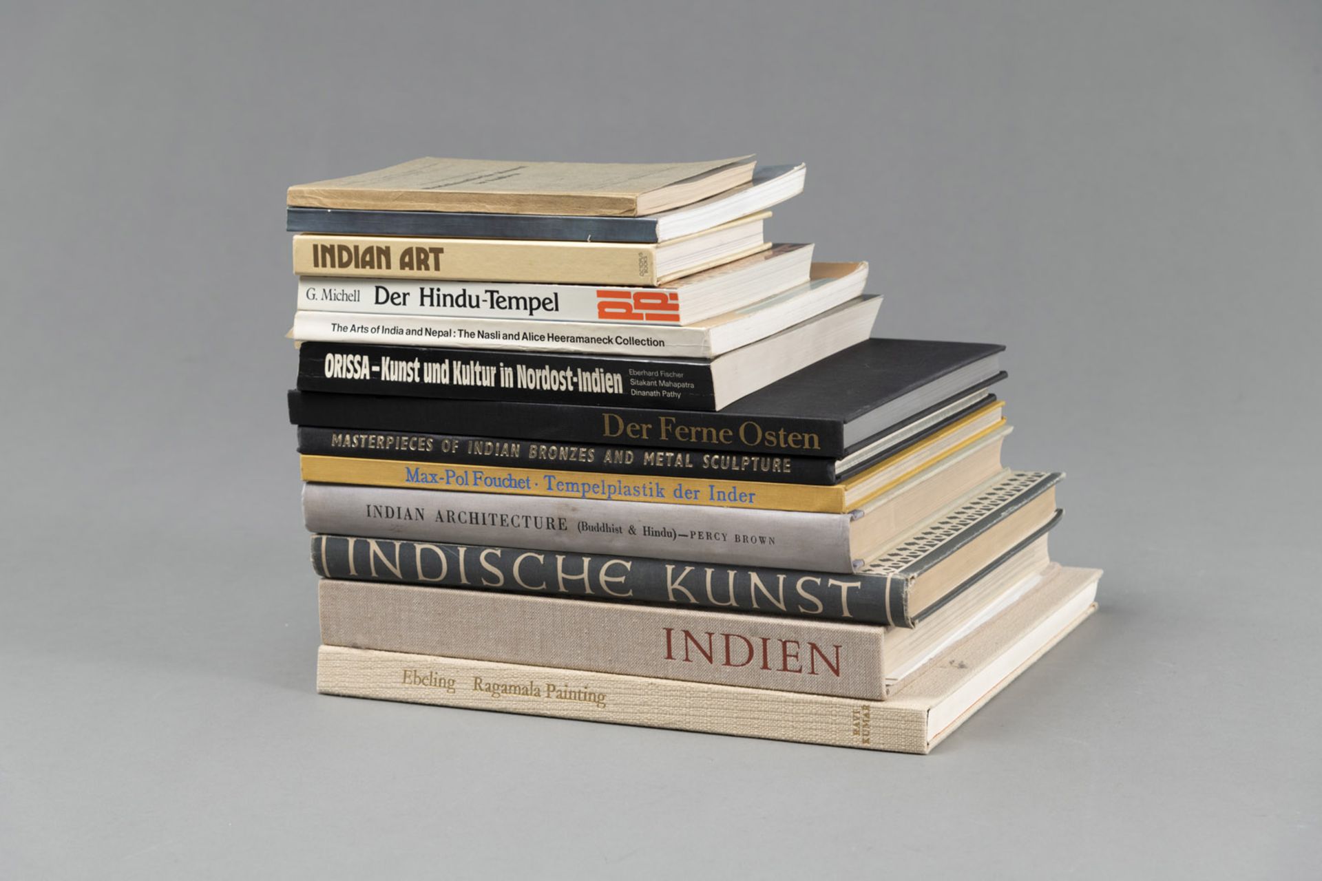 Indien: Kunst, Architektur und Kultur, 13 Bände, u.a. Klaus Ebeling, Madeleine Hallade, Stella Kram