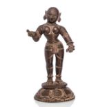 Bronze vermutlich mit Darstellung der Radha