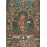 Thangka des Manjushri