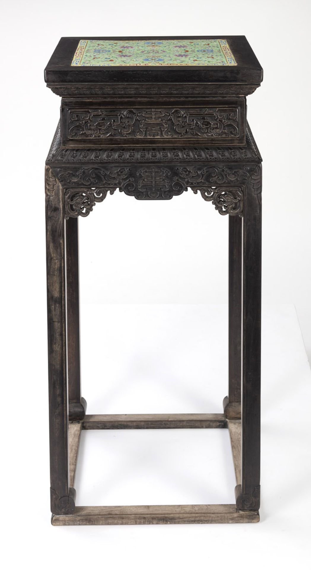 A SQUARE 'ZITAN' STAND 'FANGXIANGJI' - Image 4 of 6