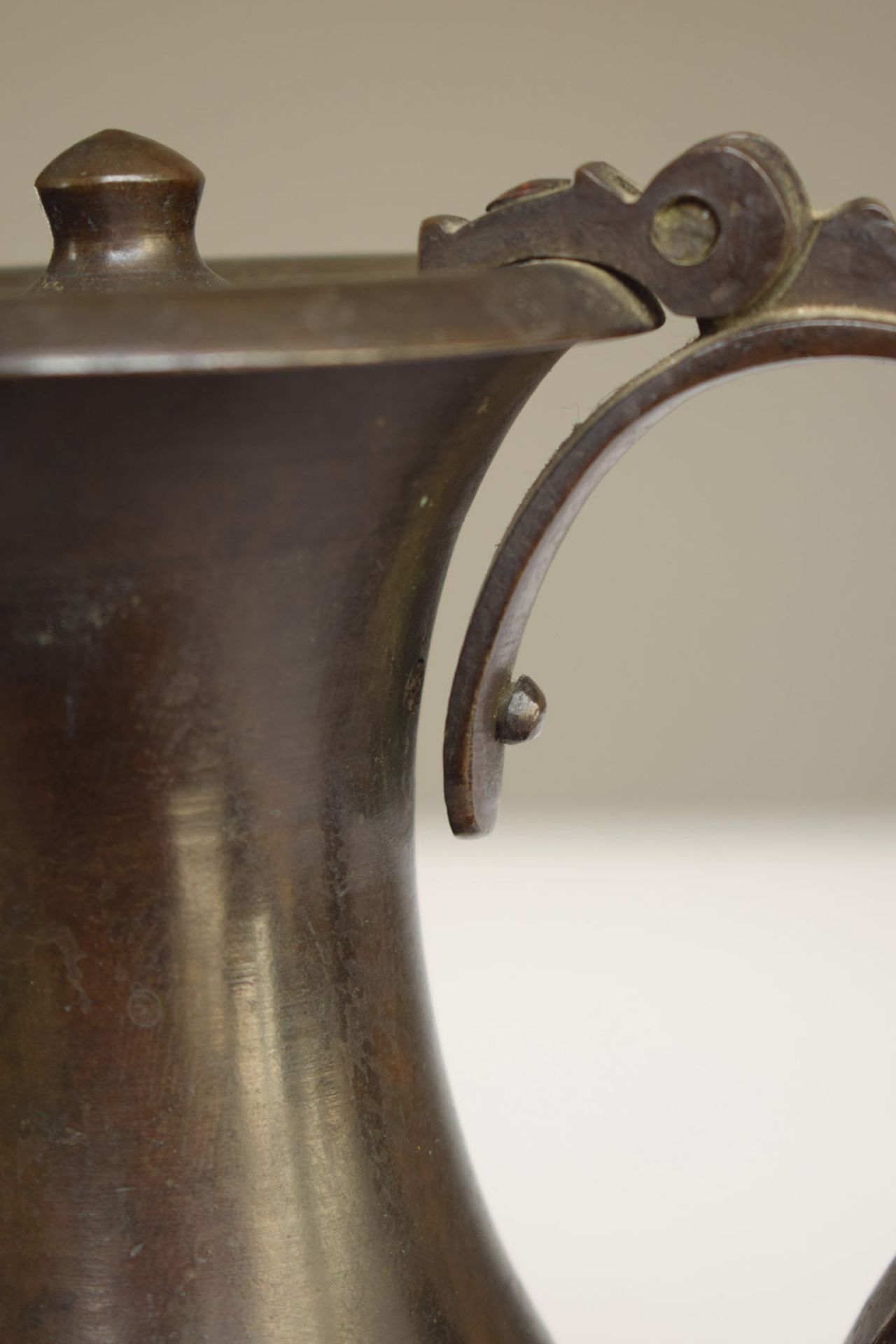 A PAIR OF BRONZE LANTERNS AND OTHER BRONZE WORKS - Image 18 of 24