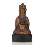 Bronze des gekrönten Guanyin