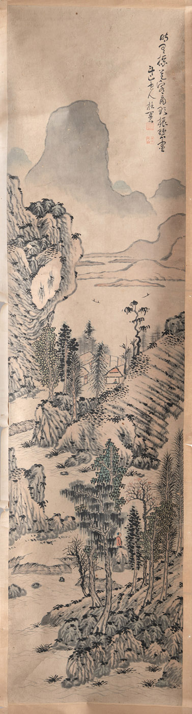 LI KUI (1788-CA.1878): A SET OF FOUR LANDSCAPE PAITINGS - Image 2 of 16