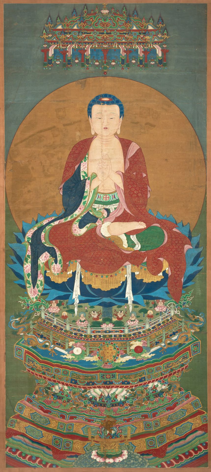 Buddha Vairocana des Höchsten Wissens