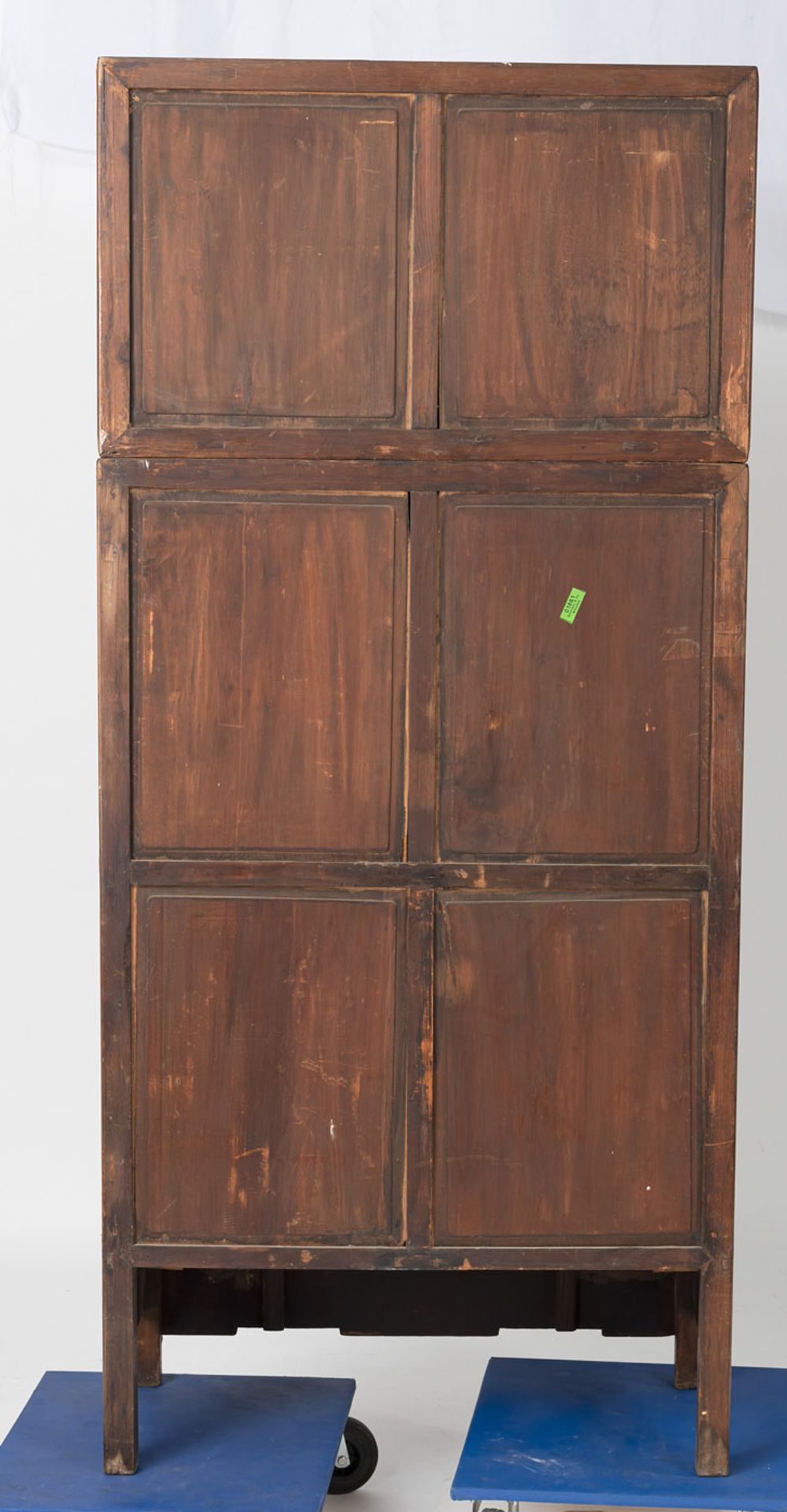 ERRATUM: A PAIR OF BROWN WOOD COMPOUND CABINETS WITH ANTIQUITIES IN LOW RELIEF - Image 5 of 15