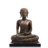 Bronze des Buddha Shakyamuni im Meditationssitz