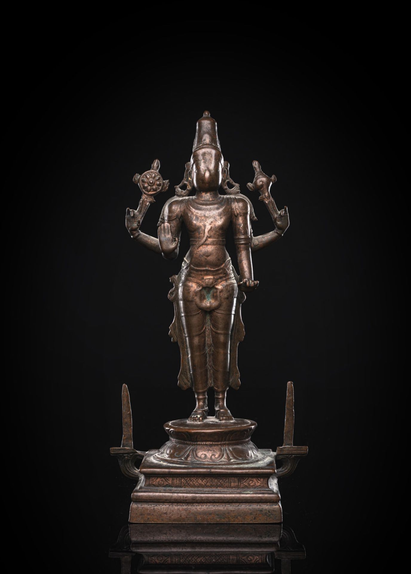 Bronze des Vishnu