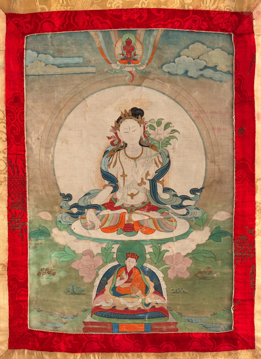 The White Tara - female deity of compassion and infinite life