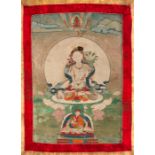 The White Tara - female deity of compassion and infinite life