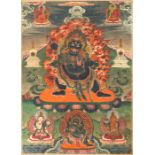 Thangka des Vajrapani