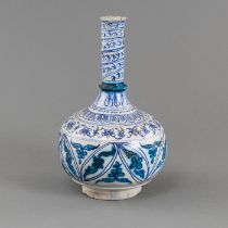 Bauchige Langhals-Keramikvase