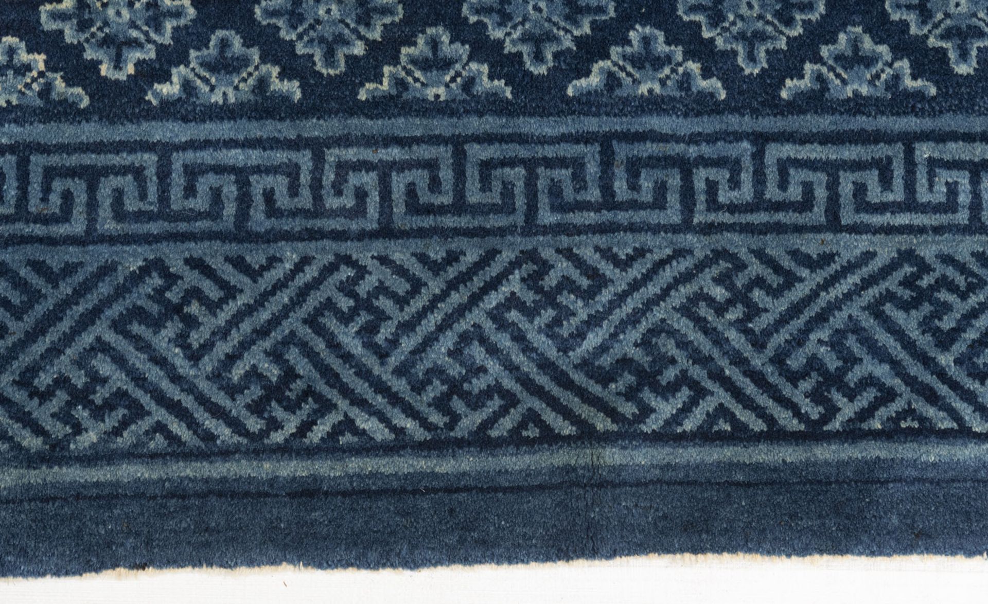 A PAOTOU CARPET, grafically attractive piece. - Image 3 of 7