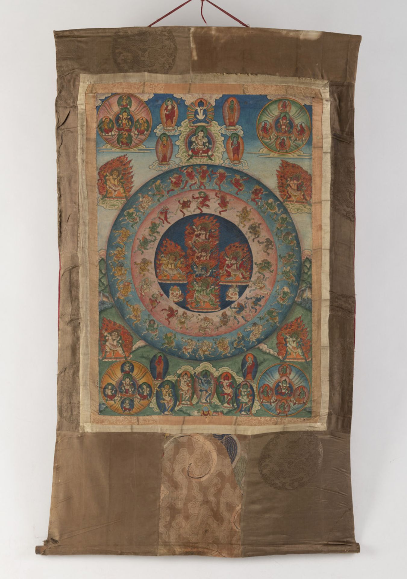 Mandala-Thangka des Heruka - Bild 2 aus 3